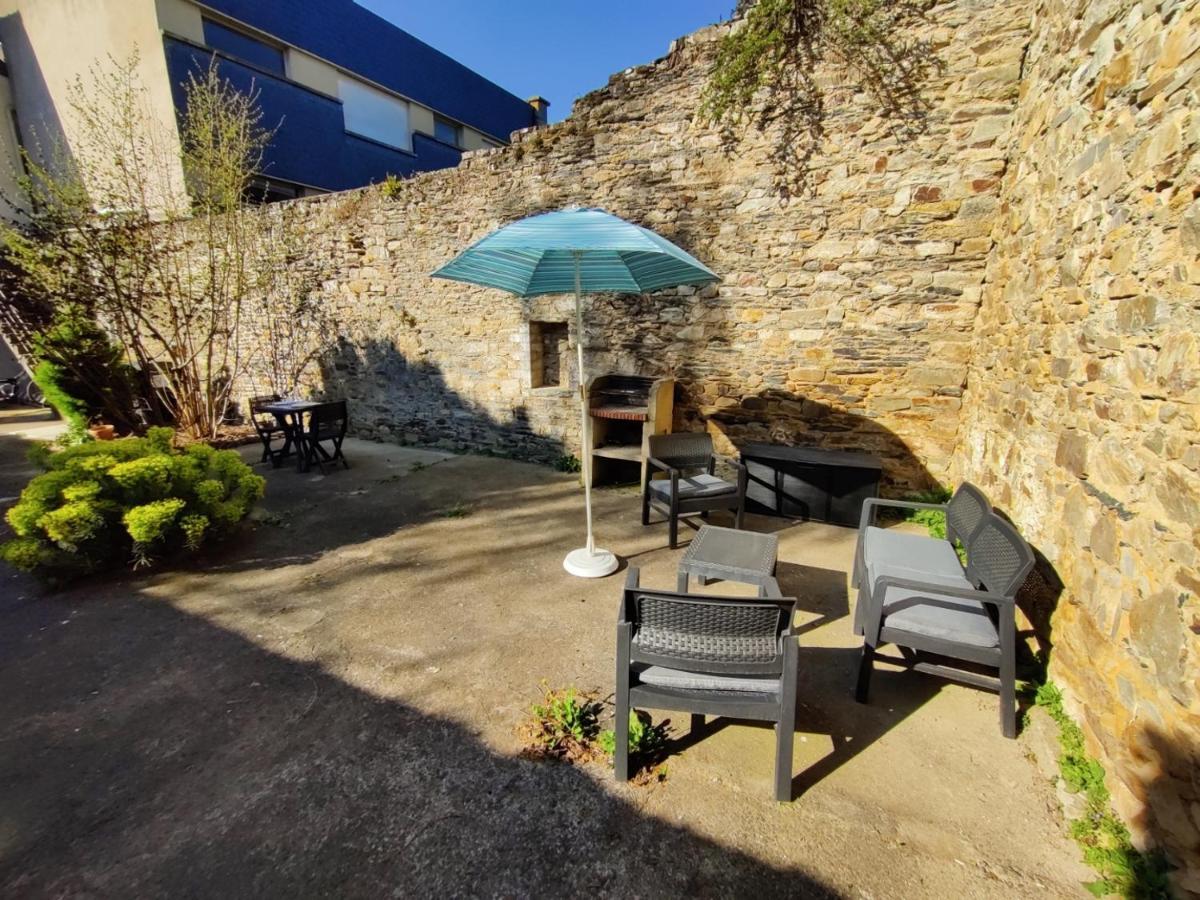 Appartement T2 Le Cocoön rez-de-jardin au calme Vitré Extérieur photo